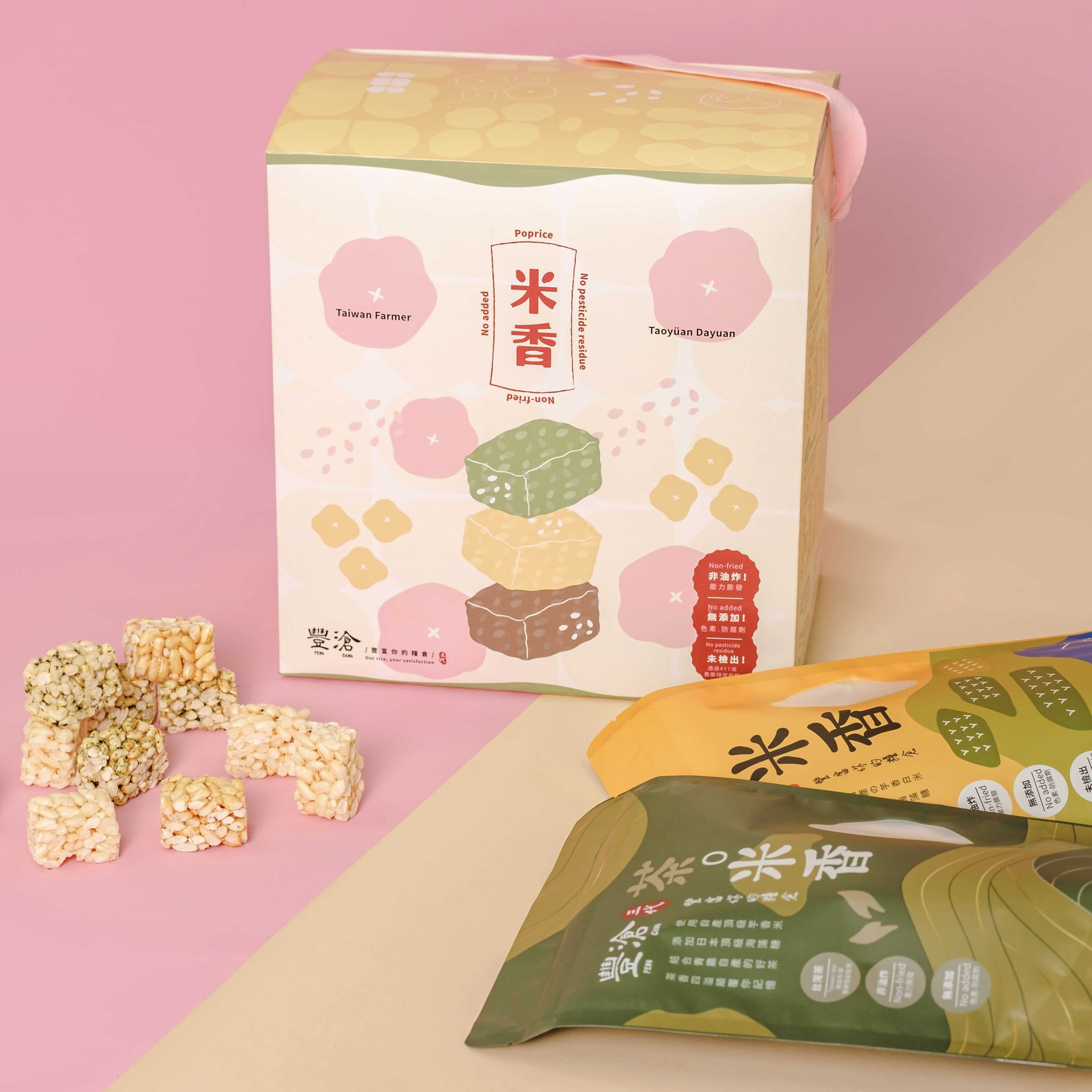 豐滄春暖花開米香禮盒  ▶90E020